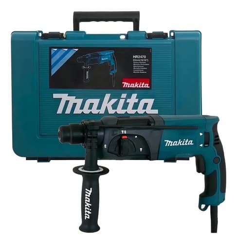 Rotomartillo Makita Taladro Percutor Sds Plus Maletín Color Verde Oscuro