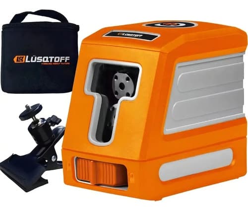 Nivel Laser Lusqtoff Nvl5-8 Cruz Autonivelante 15mt C/ Soporte