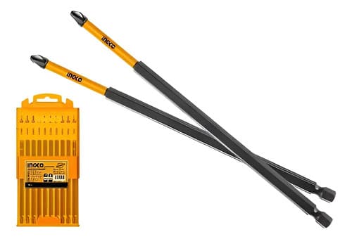 Set Puntas Ph2 150mm Largas Impacto Ingco Sdbim11ph263 Smf