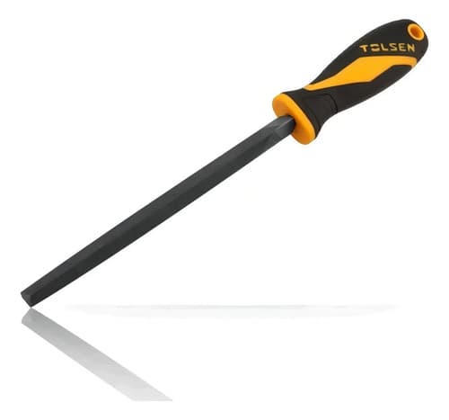 Lima Para Metal Triangulo Corte 8'' Triangular Tolsen 32013