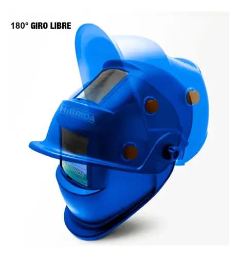 Careta Soldar Fotosensible Wadfow Wwh-2501 - Eli Color Azul
