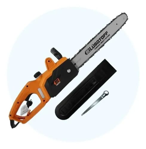 Electrosierra Motosierra Lusqtoff 2000w Espada 40cm Esl2000-8 Color Anaranjado Naranja