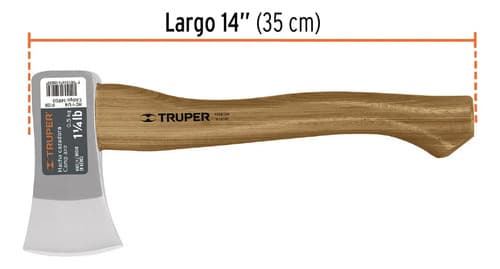 Hacha De Mano Truper 14950 500 G Acero