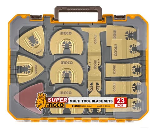 Estuche Con Herramientas Múltiples Juego De 23 Piezas Ingco Color Amarillo
