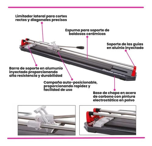 Cortadora De Baldosas Cortag Master 115