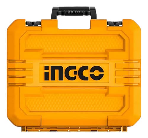 Kit Atornillador Ingco De Impacto Inalambrico Brushless Taladro Inalámbrico Rotomartillo Brushless Ingco 2 Baterías Maletin Uckli20277 Amarillo