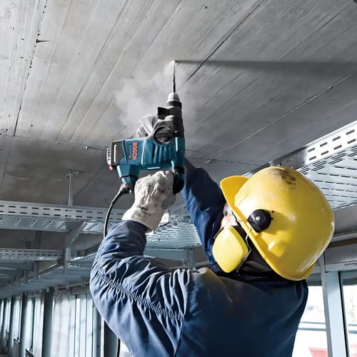 Rotomartillo Electroneumático Bosch Professional Gbh 3-28 Dre Azul Con 800w De Potencia