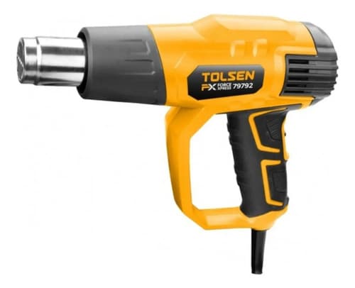 Pistola De Calor Tolsen 2000w Naranja Con Negro