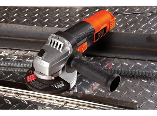 Miniamoladora Angular Black+decker G720n Color Naranja 820 w 220 v + Accesorios