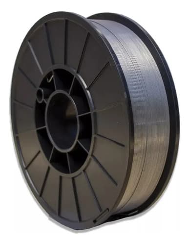 Rollo Alambre Flux Para Soldar Sin Gas Mig 0.8mm X 1kg. Verde Oscuro