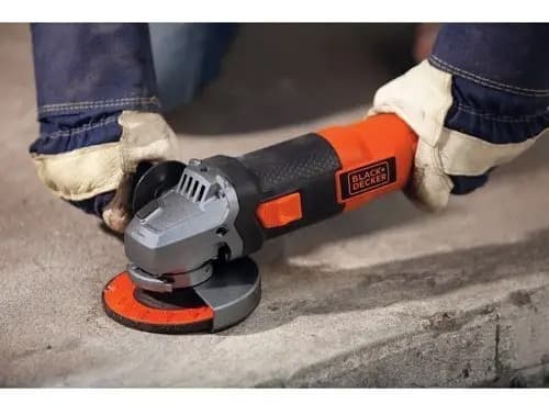 Amoladora Angular Black+decker G720 De 60 hz Color Naranja 820 w 220 v + Accesorio