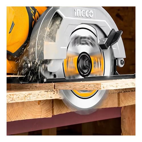 Sierra Circular Eléctrica Ingco Cs18528 185mm 1400w Naranja Y Gris 50hz/60hz Naranja/gris 50 Hz/60 Hz