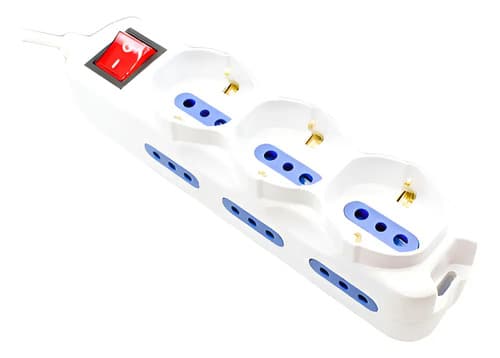 Alargue 3 Schuk 6 Modul Late 3m Led Life 203077-3m