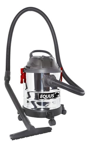 Aspiradora Sopladora Equus De Tacho Polvo Y Agua 20l 1400w Plateado