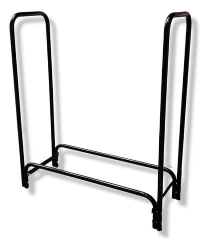 Rack Chico Para Guardar Leña Equus Color Negro