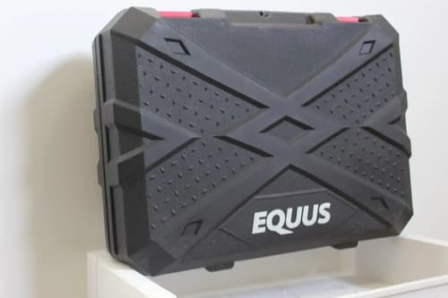 Rotomartillo Equus 32mm 1200w Profesional Color Gris/rojo Frecuencia 50 Mhz