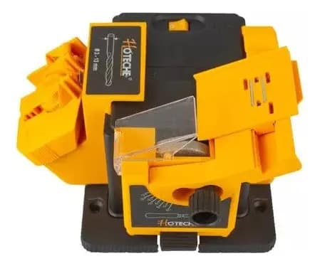 Afiladora De Mechas Cuchillos Formones 65w Profesional Naranja Claro