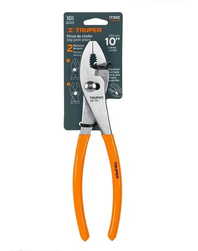 Alicate Tipo Ford Mango Pvc Antideslizante 10'' Truper