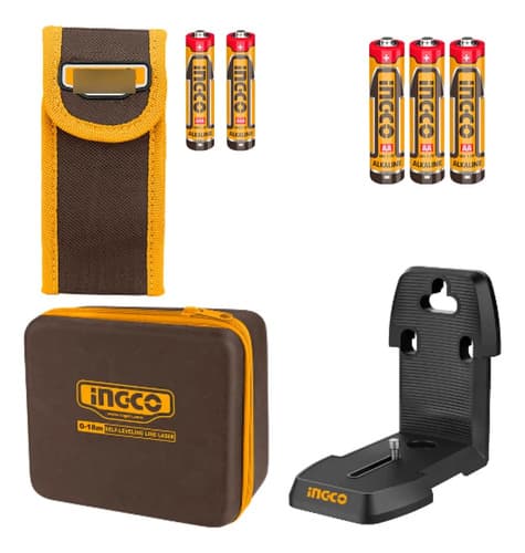 Nivel Laser 35m + Medidor De Distancia 75m Ingco Cosll0401
