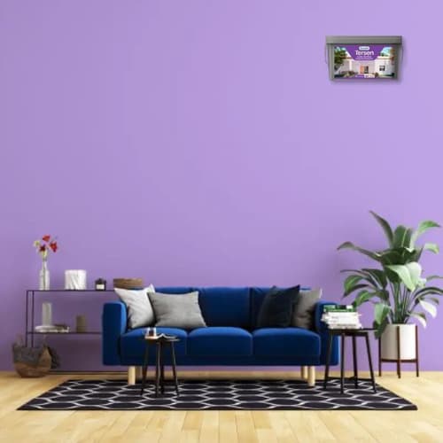Latex Interior Tersen Mate 1 Litro Tersuave Color Violeta