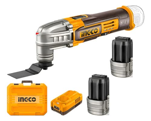 Herramienta Multifuncion 16v C/ 2 Baterias Ingco Cmli16222