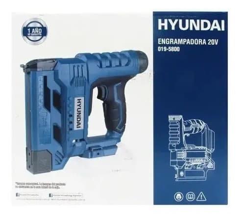 Engrampadora A Batería Hyundai 20v C/bateria Y Cargador K37