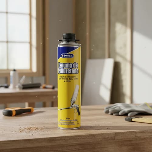 Espuma Poliuretano Proyectable Unisil 750ml