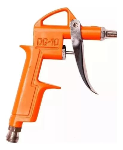 Compresor De Aire 50 Lts 2.5hp Kit Manguera Pistola Inflador Azul 50 Hz Bifásica