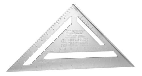 Escuadra De Aluminio Truper 12¨ Ideal Yesero Et-12a - Fc