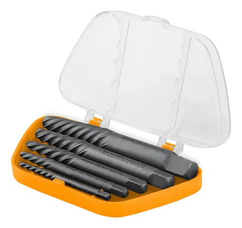 Juego De Macho Extractor De Tornillos 5 Piezas Tolsen 33505
