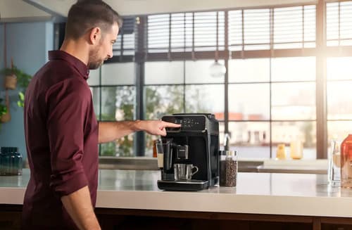 Cafetera Philips Series 2200 Ep2231 Super Automática Negra E Negro