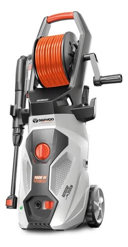 Hidrolavadora Eléctrica Daewoo 1600w 135bar Accesorios Color Negro/naranja Frecuencia 50hz 50 Hz/60 Hz