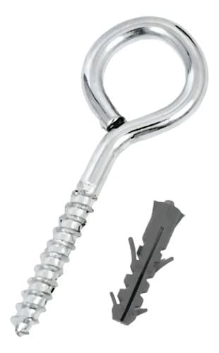 Tornillo Tipo Gancho Piton Con Casquillo De 8 Mm, Paquete De 100 Piezas