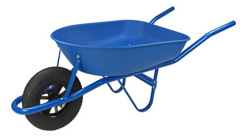 Carretilla Tramontina Con Balde Plástico 50l 77703432 Azul