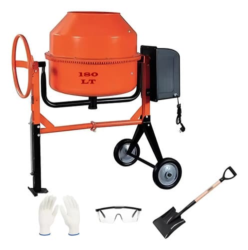 Hormigonera Mezcladora Volante Trompito 140 Lt 550w + Regalo