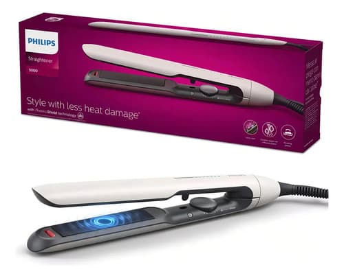 Planchita De Pelo Philips 5000 Series Bhs515/00 Blanca