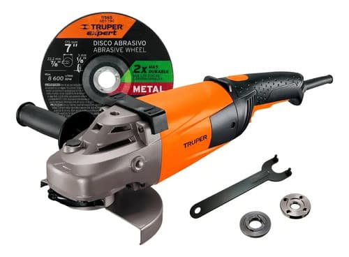 Amoladora Profesional 7'' Truper 2100w Color Naranja 60