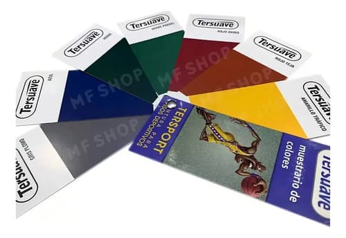 Pintura Para Pisos Tersuave 1 Litro Tersport Alto Transito Acabado Mate Color Rojo Óxido