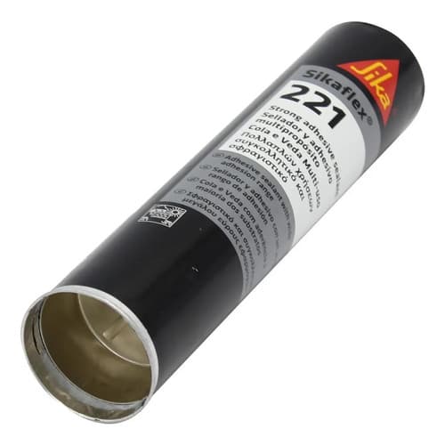 Sellador Adhesivo Multiuso Sika Sikaflex-221 300ml Color Negro