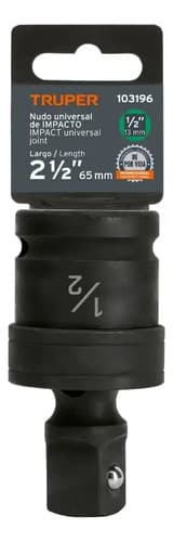Nudo Universal Para Copas De Impacto Cuadro 1/2 Truper