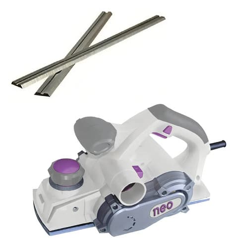 Gg911gg911r1800-garlopa 110mm X 3mm 1050w Neocuchillas Blanco