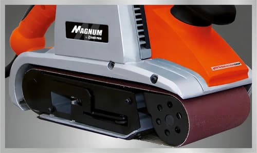 Lijadora Profesional De Banda Dowen Pagio Lb100pn Naranja 50hz 1.2kw 50 Hz