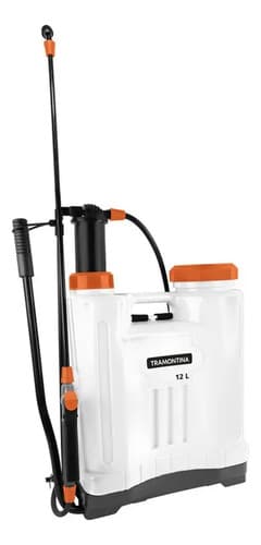 Pulverizador Fumigador Mochila Manual 20 Litros Tramontina Blanco