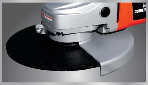 Amoladora Angular 2400w Dowen Pagio Giratoria 230mm Color Naranja Frecuencia 50hz
