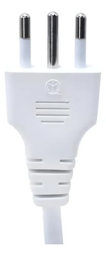 Alargue Zapatilla Ecolite 4 Tomas En Línea Cable 3m Blanco