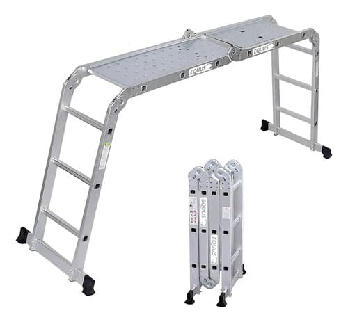 Plataforma Para Escalera Andamio Equus 3.7m Gris