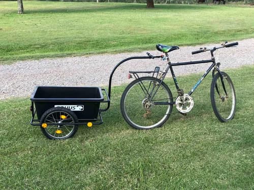 Carro Para Bicicleta Equus Negro