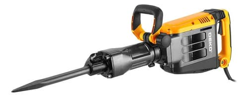Martillo Demoledor 1600w 17kg 60j Hex Dkdb17p60 Deko 50hz Color Amarillo