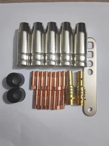 Mxsimedarby 25 Piezas Punta Boquilla 0.8 Mm Soldadura Contact For 15ak