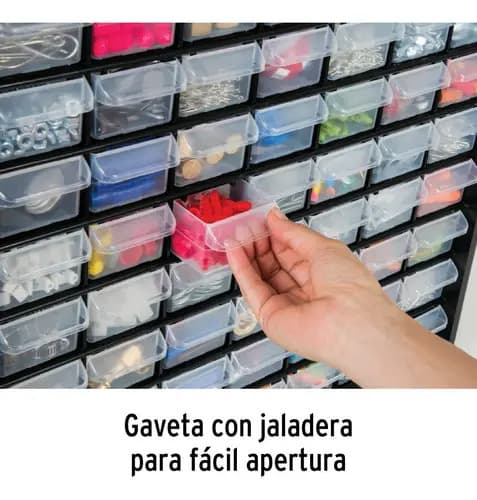 Caja Organizadora Con 44 Gavetas 51x40x16cm Truper